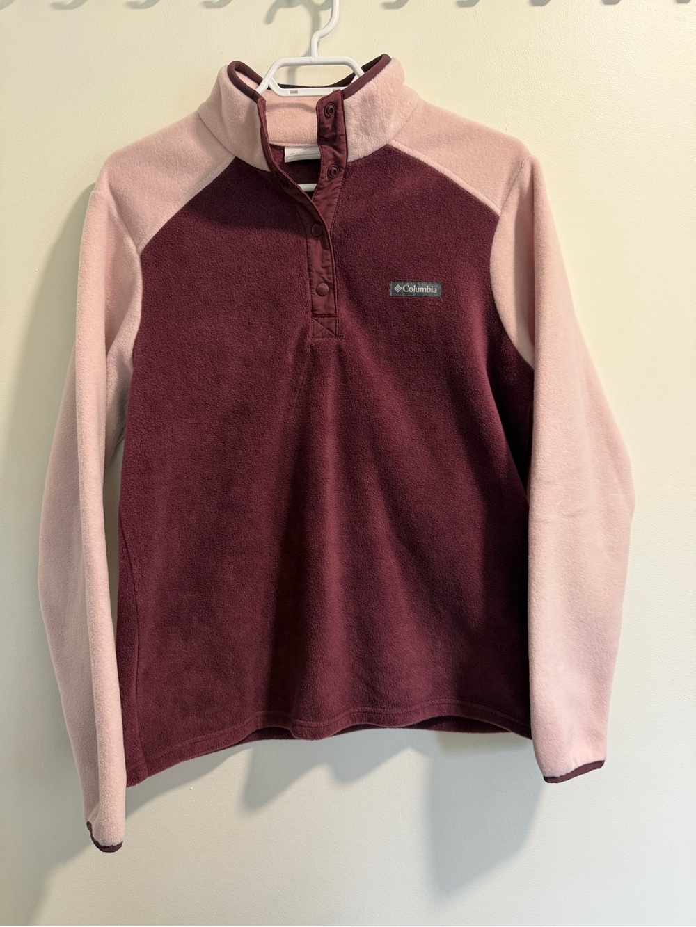 Columbia women’s fleece snap pullover